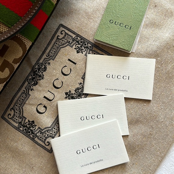 GUCCI Ophidia Jumbo GG Medium Tote Shoulder Bag BNIB Made in ITALY - Picture 7 of 13